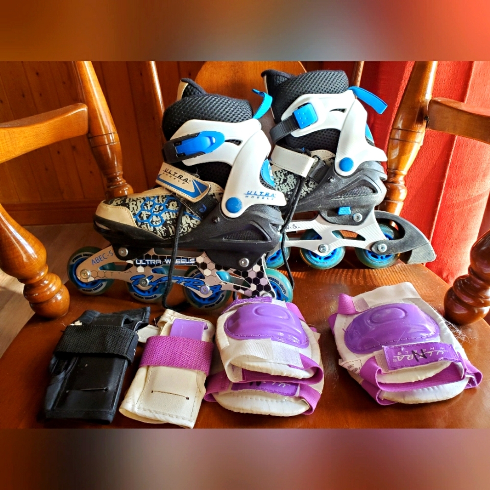 🌟🎄Christmas Must Have🎄🌟Kids Roller blade & Ice Skate Duo⛸